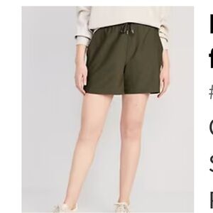 Old Navy High-Waisted PowerSoft Shorts 5-inch inseam